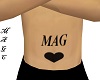 mag belly tattoo