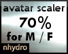 avatar scaler 70%