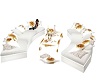 GOLDEN ROSE WHITE COUCH