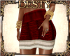 Sexy Red Elegant Skirt