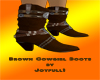 Cowgirl Boots- Brown
