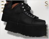 ★ Black Platf Sneakers