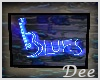 Neon Blues Sign