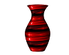 Abstract vase/red