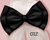 !!D Bow Black