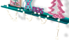 Teal & Pink Xmas Shelf