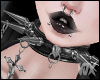 "Spikey Choker Black