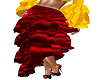 ~SR~ Salsa Red Skirt