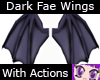 Dark Fae Wings w Actions