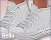 ^B^ White Sneakers
