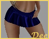 Sexy Blue Short Skirt