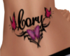 Corey Butterfly Tattoo