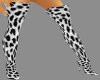 ! Leopard boots(white)