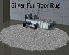 B/Love Silver Floor Rug