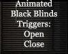 Animated Black Blinds