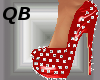 Q~Red Spiked Platforms