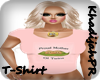 PinkProudMomOf2 T-shirt