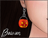 [Bw] Pumpkin Earrings