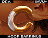 ! DRV.thick hoop earring