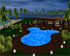 night pool house