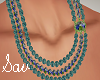 Violet/Aqua Beads Jewels