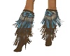 Indian Fringed Boots