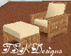 TSK-Wood Recliner