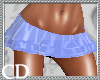 {CD} Sexy Skirt Blue