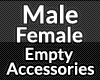 Male&female Emty Access
