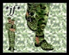 *jf* Camo Combat Boots F