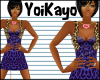 YK| Cheetah Dress Grape