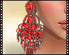 S|Rahi Red Earrings