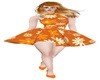 MY Orange Floral Outfit