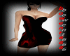 black & red booty dress
