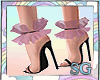 SG Ruffle Pink Stilettos