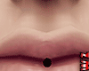 wz Piercing Lips Black