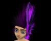 neon purple hair