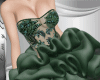 Christmas green dress