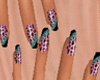 AP Nails Pink Leopard