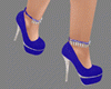 Elegant Blue Heels