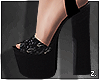 high heel shoes black