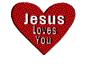 JESUS LOVES YOU HEART