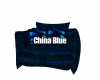 China Blue Big Chair