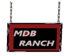 MD RANCH SIGN
