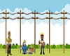 TELEPHONE POLES