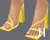 Yellow sandals