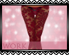 !Red Lacey Leggings bxxl