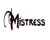 Mistress Sticker