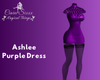 Ashlee Purple Dress