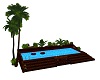 Tropical Romantic pool